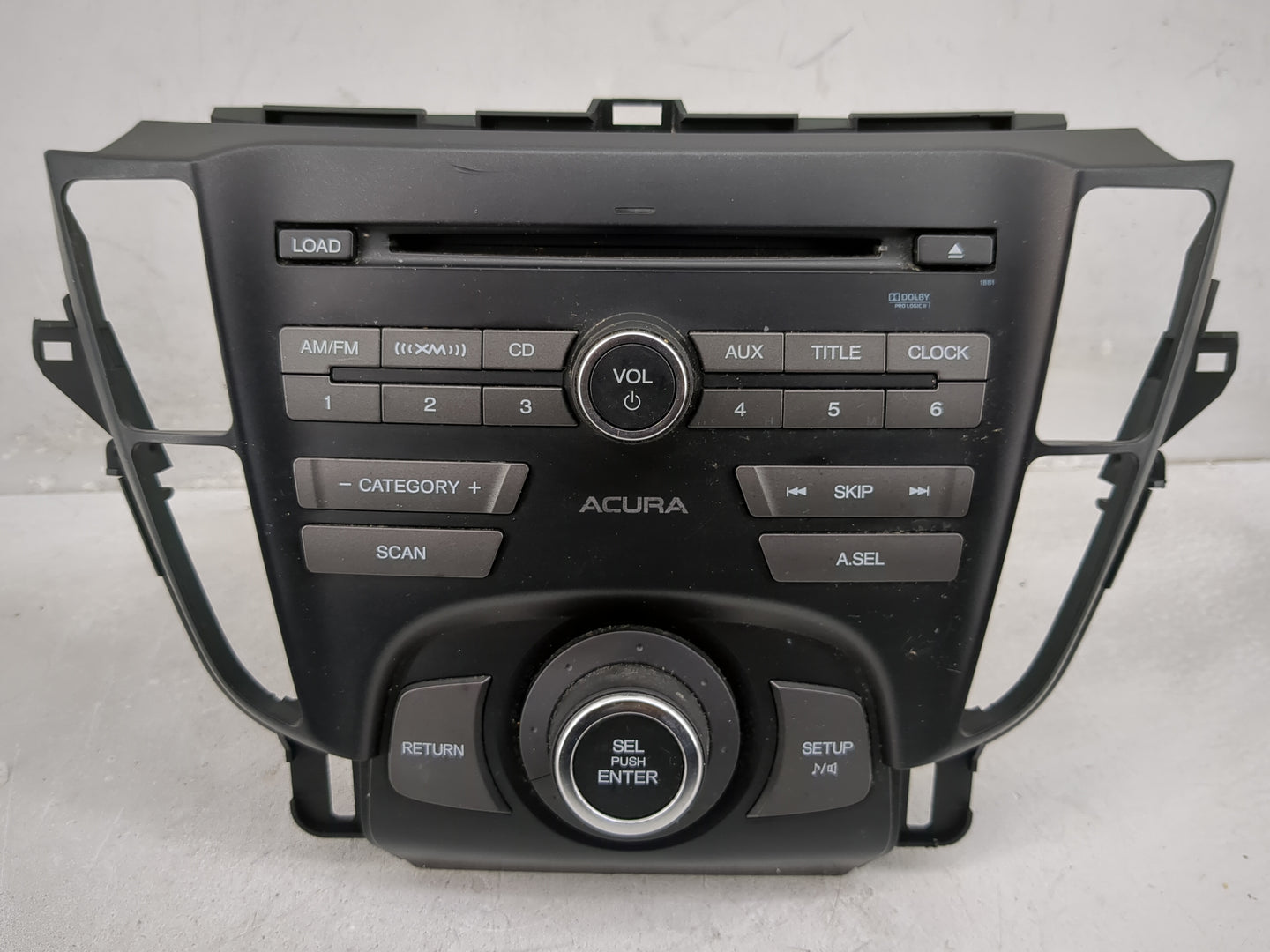 2009-2014 Acura Tl Radio AM FM Cd Player Receiver Replacement P/N:39100-TK4-A411-M1 Fits Fits 2009 2010 2011 2012 2013 2014 