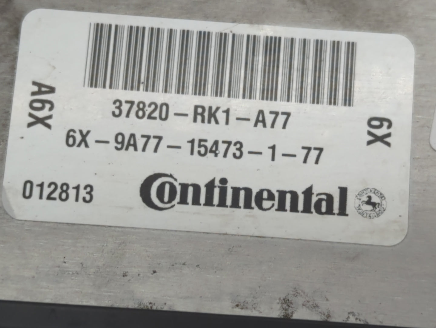 2013-2014 Acura Tl PCM Engine Control Computer ECU ECM PCU OEM P/N:37820-RK1-A78 37820-RK1-A77 Fits Fits 2013 2014 OEM Used 
