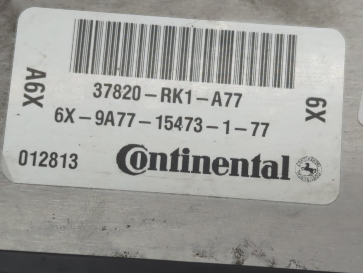 2013-2014 Acura Tl PCM Engine Control Computer ECU ECM PCU OEM P/N:37820-RK1-A78 37820-RK1-A77 Fits Fits 2013 2014 OEM Used 
