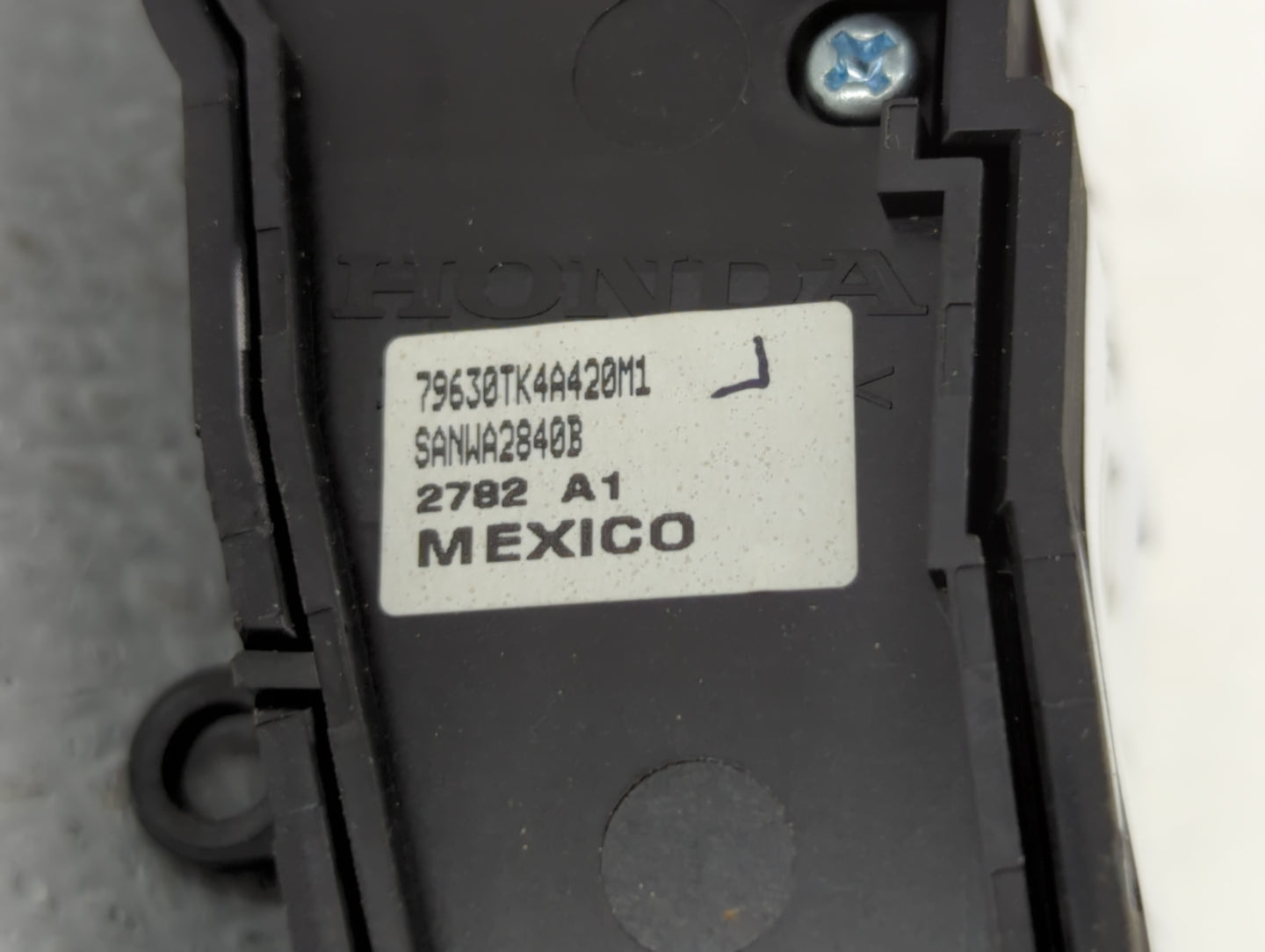 2009-2014 Acura Tl Climate Control Module Temperature AC/Heater Replacement P/N:79630TK4A420M1 Fits OEM Used Auto Parts - Oe