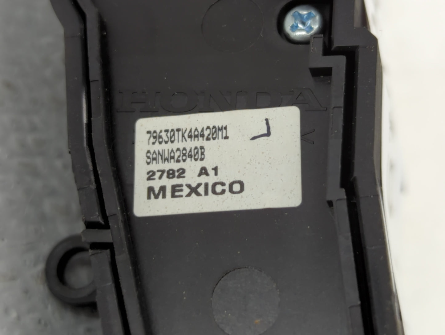 2009-2014 Acura Tl Climate Control Module Temperature AC/Heater Replacement P/N:79630TK4A420M1 Fits OEM Used Auto Parts - Oe