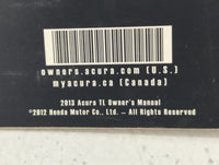 2013 Acura Tl Owners Manual Book Guide P/N:00X31-TK4-6400 OEM Used Auto Parts - Oemusedautoparts1.com