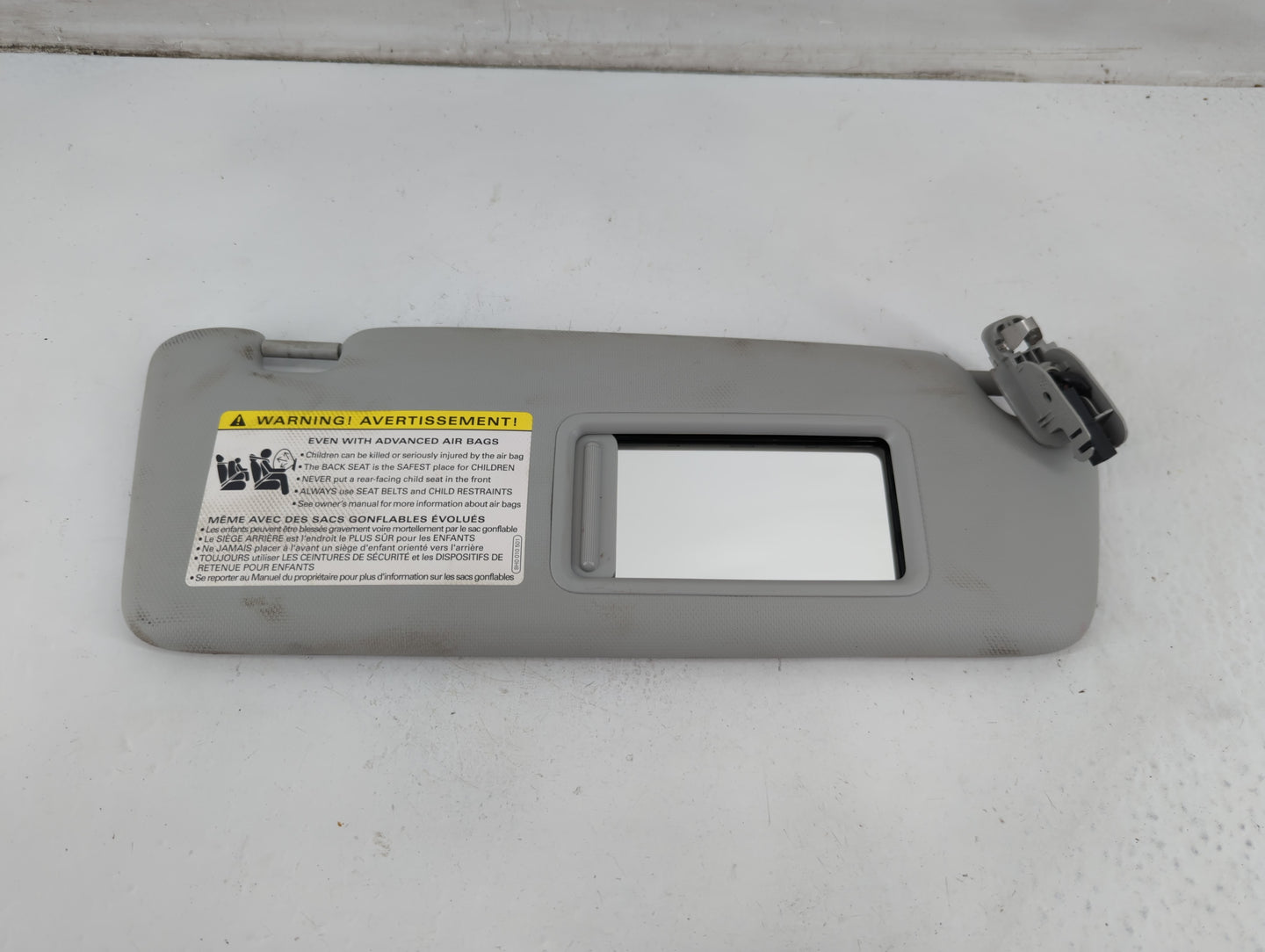 2013-2016 Audi A4 Sun Visor Shade Replacement Passenger Right Mirror Fits Fits 2013 2014 2015 2016 OEM Used Auto Parts - Oem