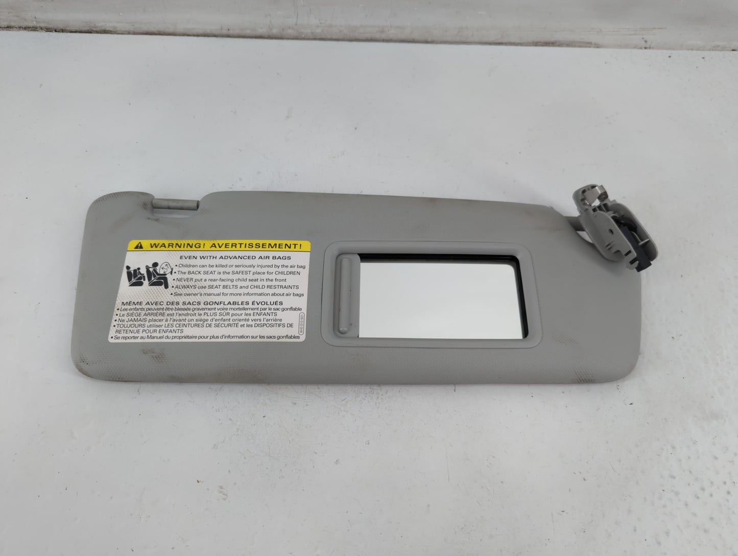 2013-2016 Audi A4 Sun Visor Shade Replacement Passenger Right Mirror Fits Fits 2013 2014 2015 2016 OEM Used Auto Parts - Oem