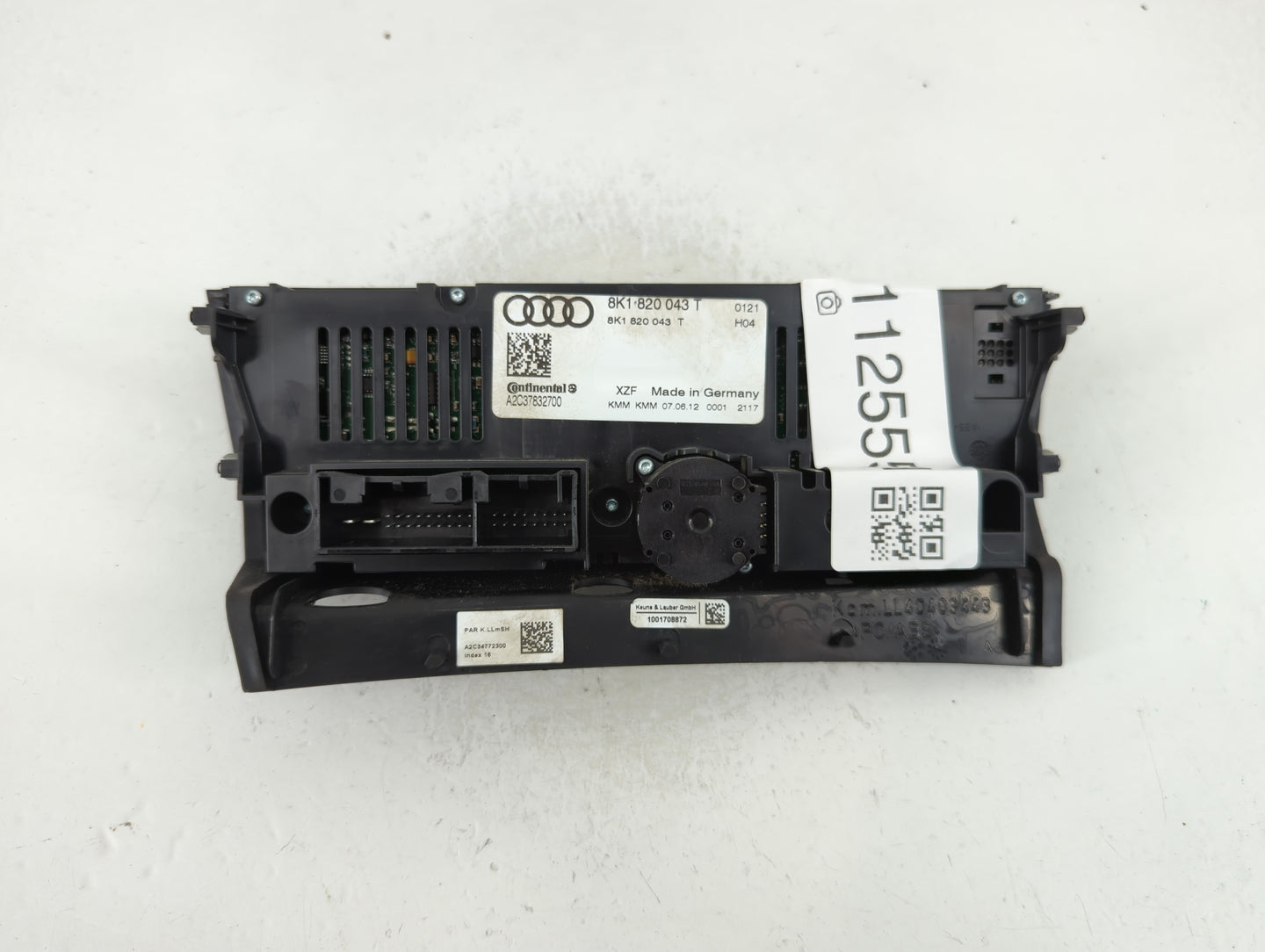 2013-2016 Audi A4 Climate Control Module Temperature AC/Heater Replacement P/N:8K1 820 043 T Fits Fits 2013 2014 2015 2016 2