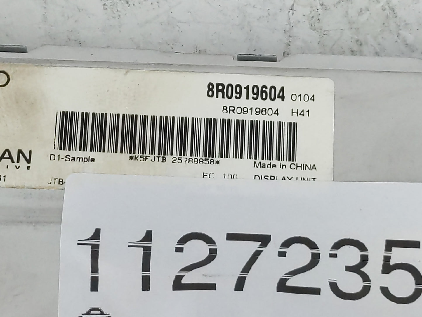 2013-2016 Audi A4 Information Display Screen - Oemusedautoparts1.com