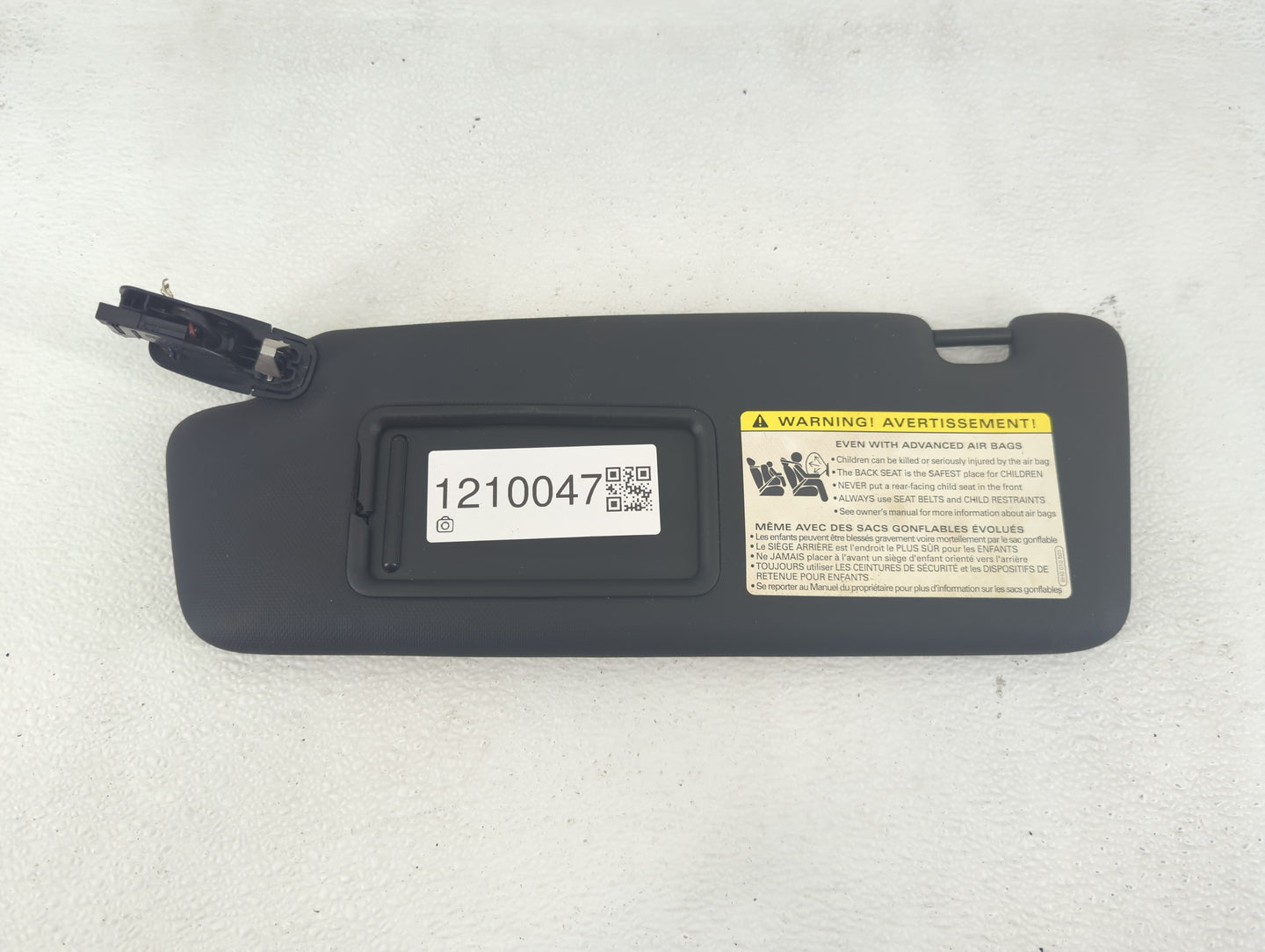 2013-2016 Audi A4 Sun Visor Shade Replacement Driver Left Mirror Fits Fits 2013 2014 2015 2016 OEM Used Auto Parts - Oemused
