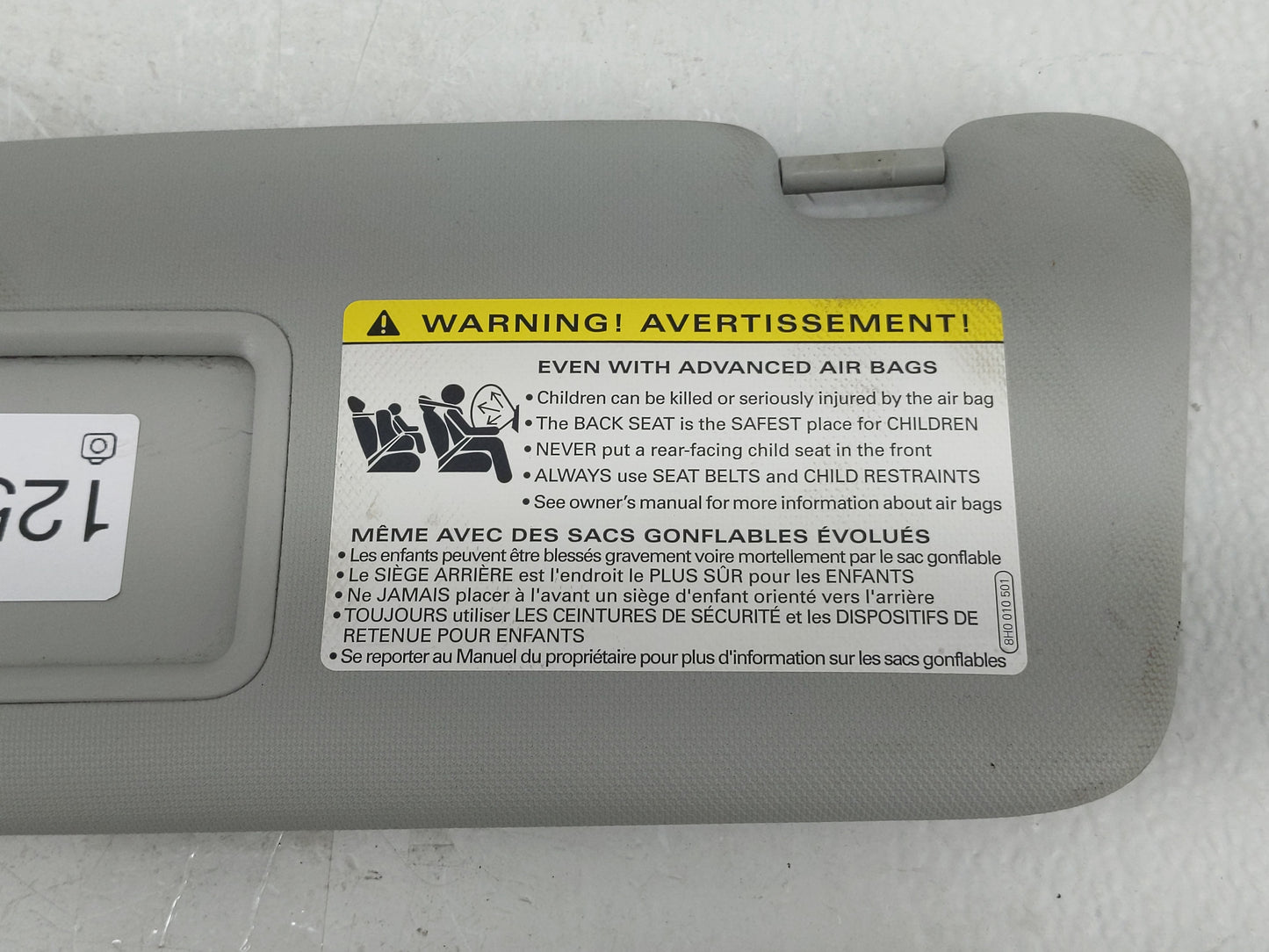 2013-2016 Audi A4 Sun Visor Shade Replacement Driver Left Mirror Fits Fits 2013 2014 2015 2016 OEM Used Auto Parts - Oemused