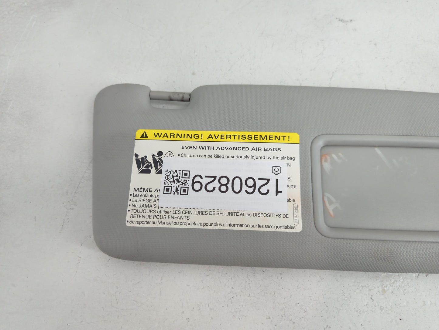 2013-2016 Audi A4 Sun Visor Shade Replacement Passenger Right Mirror Fits Fits 2013 2014 2015 2016 OEM Used Auto Parts - Oem