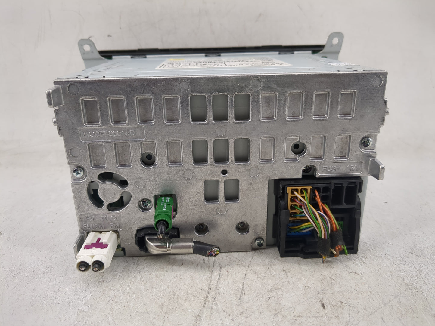 2013-2016 Audi A4 Radio AM FM Cd Player Receiver Replacement P/N:8R1 035 186 B Fits Fits 2013 2014 2015 2016 OEM Used Auto P