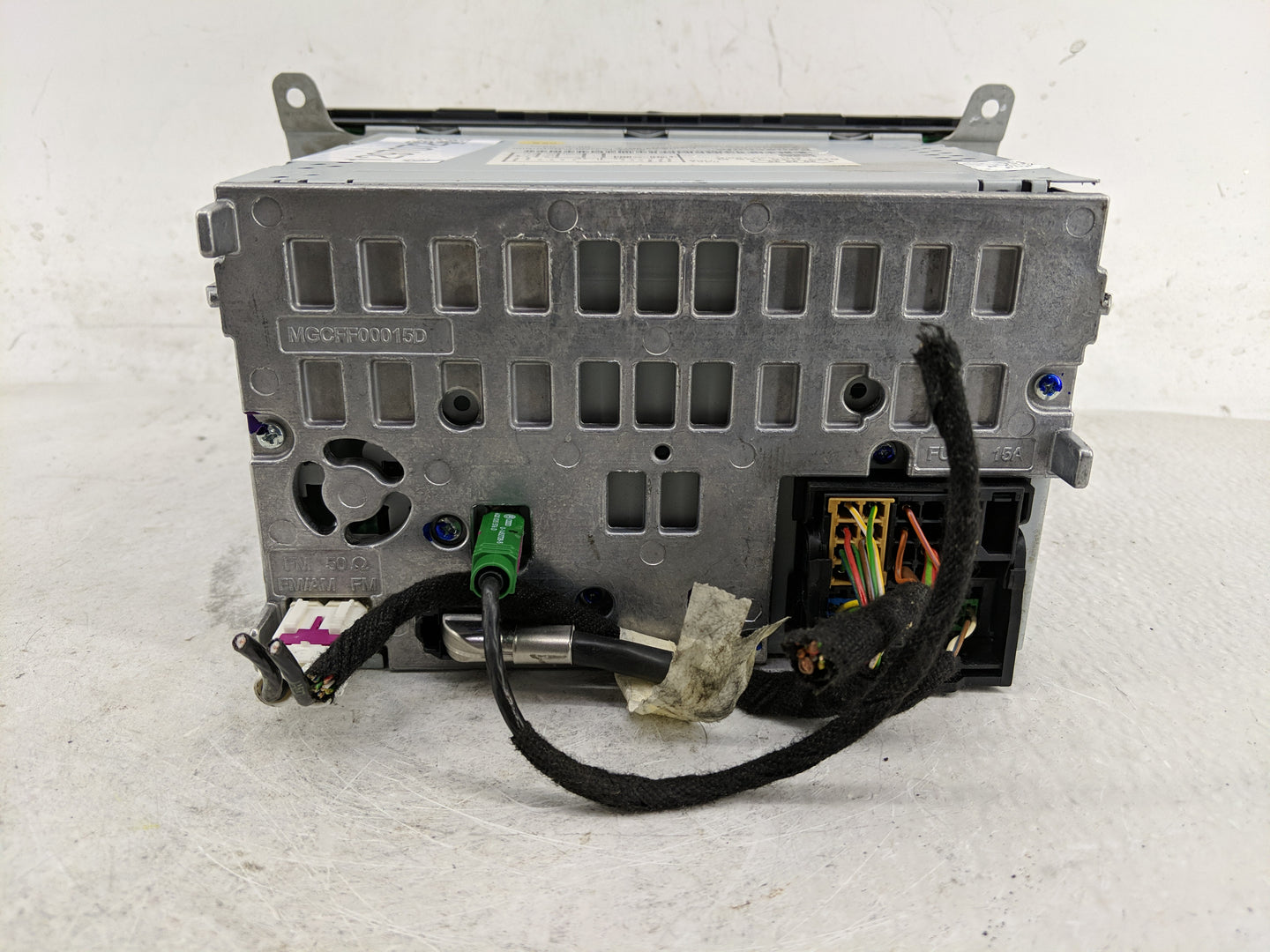 2013-2016 Audi A4 Radio AM FM Cd Player Receiver Replacement P/N:8R1 035 186 B Fits Fits 2013 2014 2015 2016 OEM Used Auto P