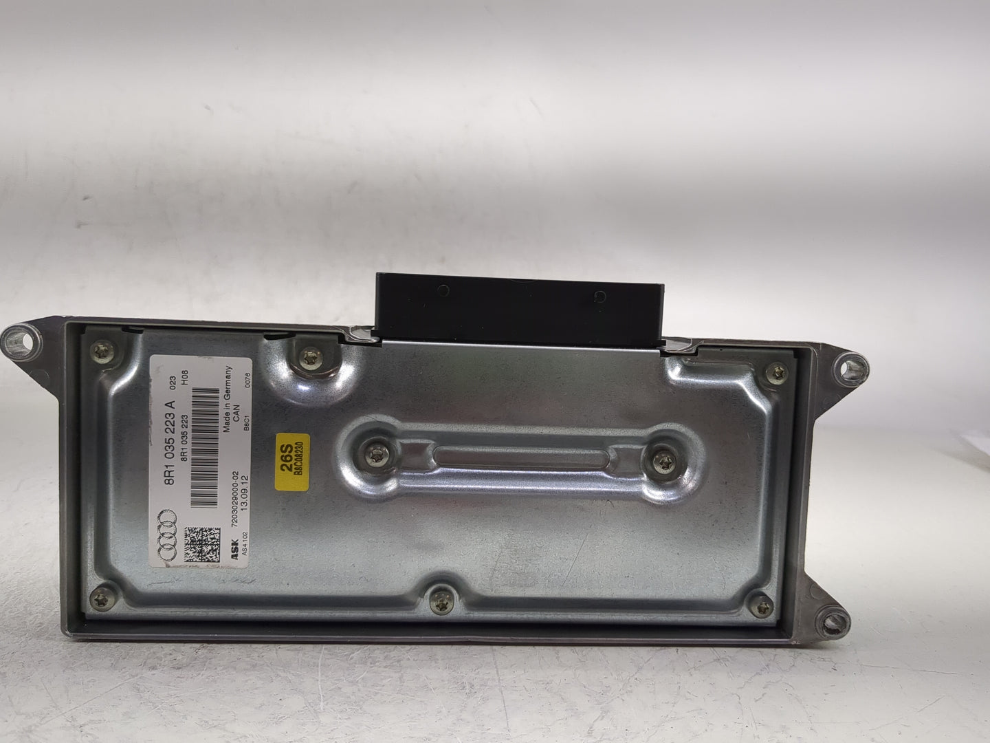 2013-2016 Audi A4 Radio AM FM Cd Player Receiver Replacement P/N:8R1035223A Fits Fits 2013 2014 2015 2016 OEM Used Auto Part