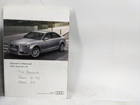 2013 Audi A4 Owners Manual Book Guide P/N:131 561 8K0 OEM Used Auto Parts - Oemusedautoparts1.com