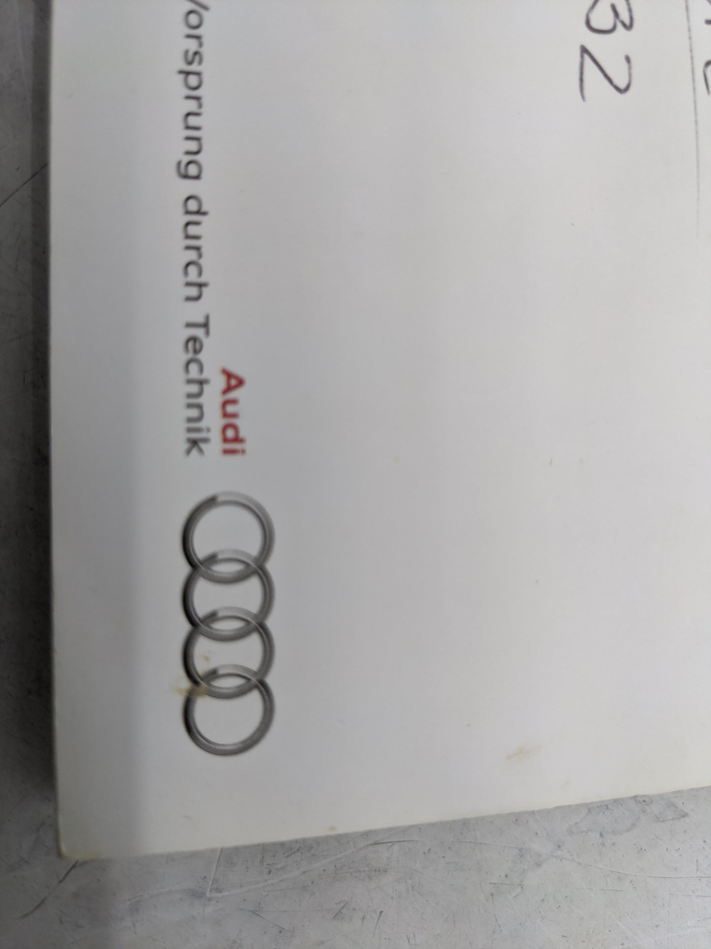 2013 Audi A4 Owners Manual Book Guide P/N:131 561 8K0 OEM Used Auto Parts - Oemusedautoparts1.com
