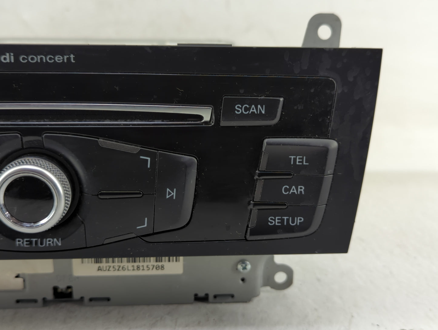 2013-2016 Audi A4 Radio AM FM Cd Player Receiver Replacement P/N:8R1 035 186 H Fits Fits 2013 2014 2015 2016 OEM Used Auto P