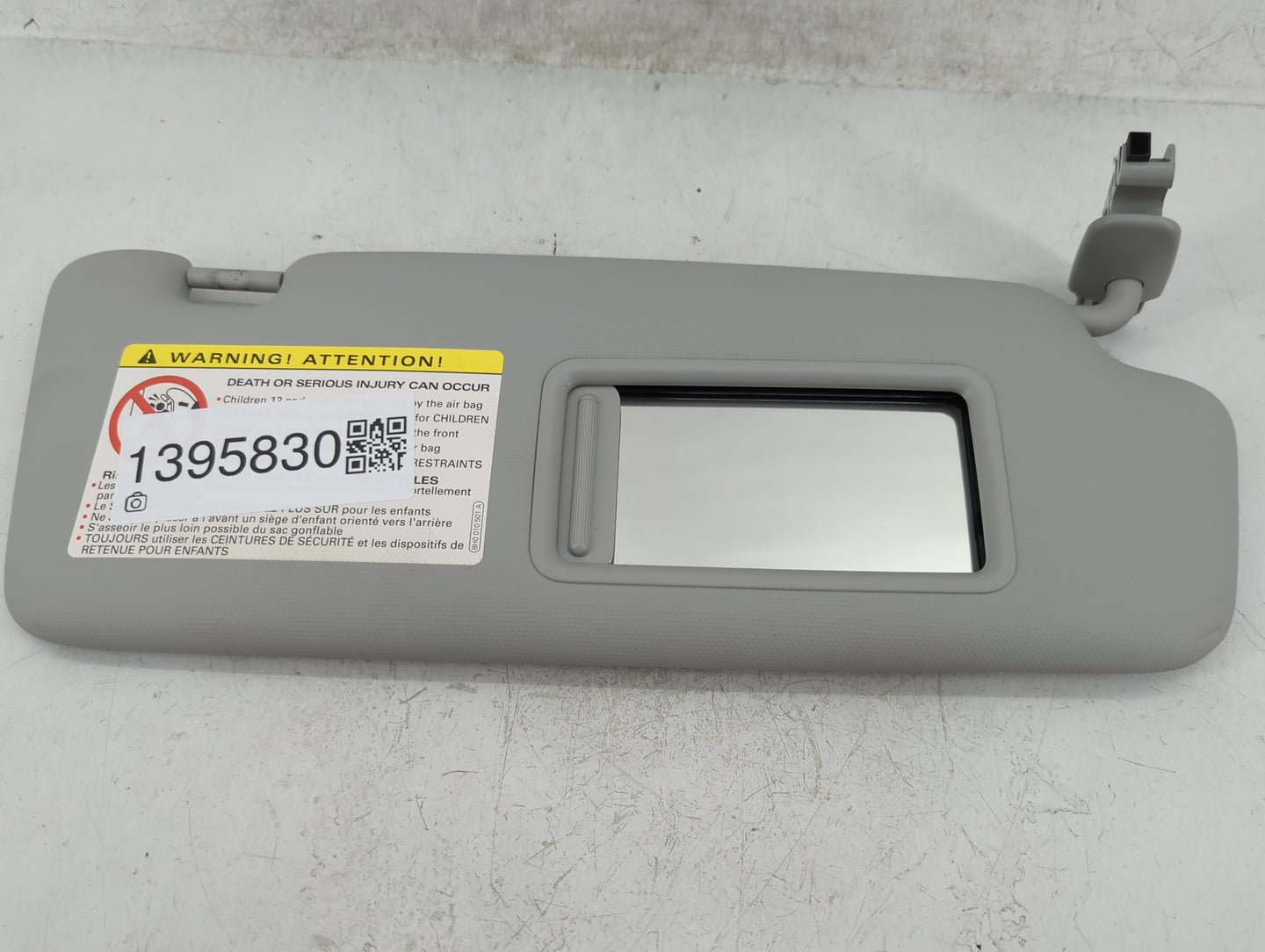 2013-2016 Audi A4 Sun Visor Shade Replacement Passenger Right Mirror Fits Fits 2013 2014 2015 2016 OEM Used Auto Parts - Oem