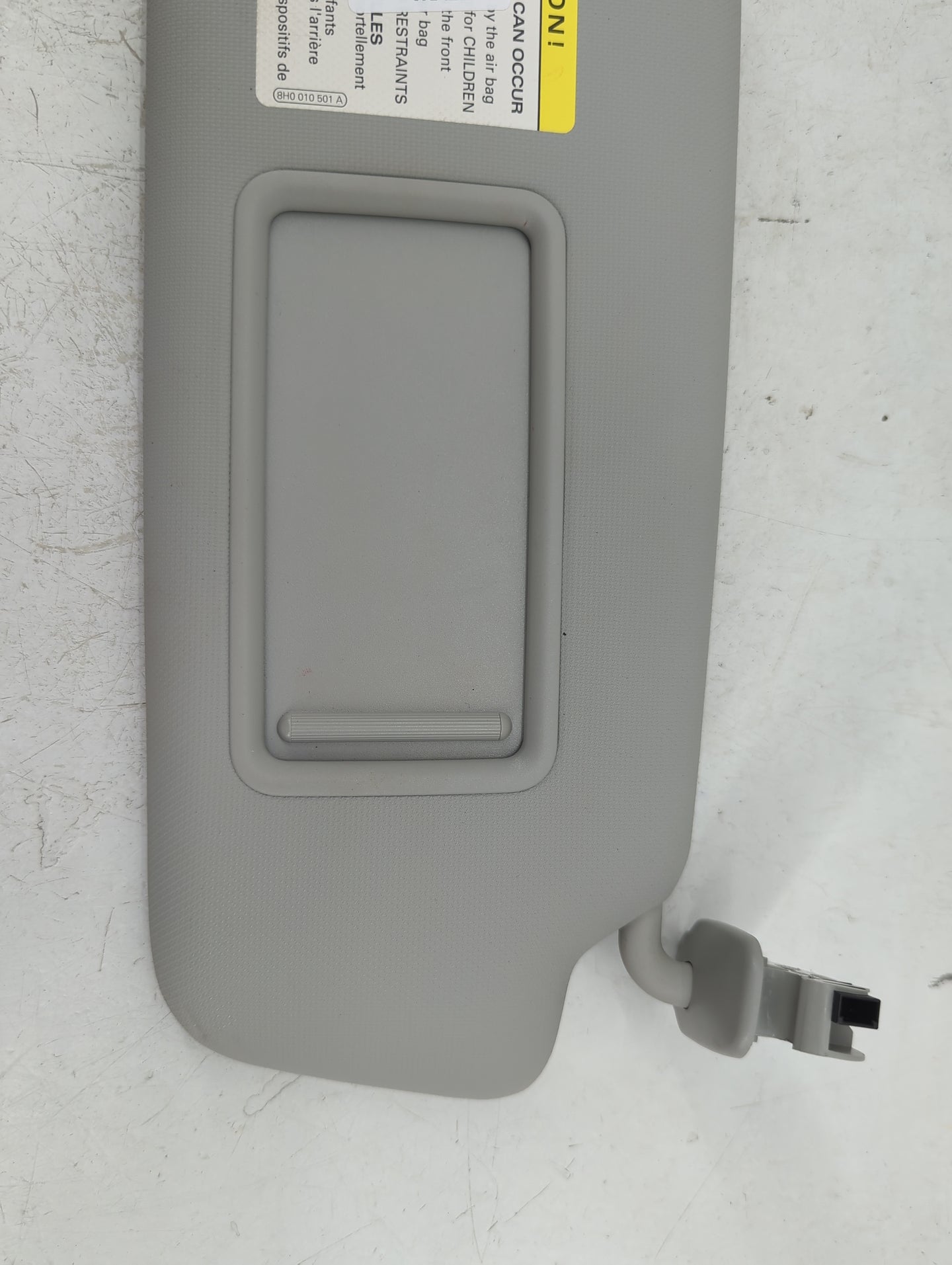 2013-2016 Audi A4 Sun Visor Shade Replacement Passenger Right Mirror Fits Fits 2013 2014 2015 2016 OEM Used Auto Parts - Oem