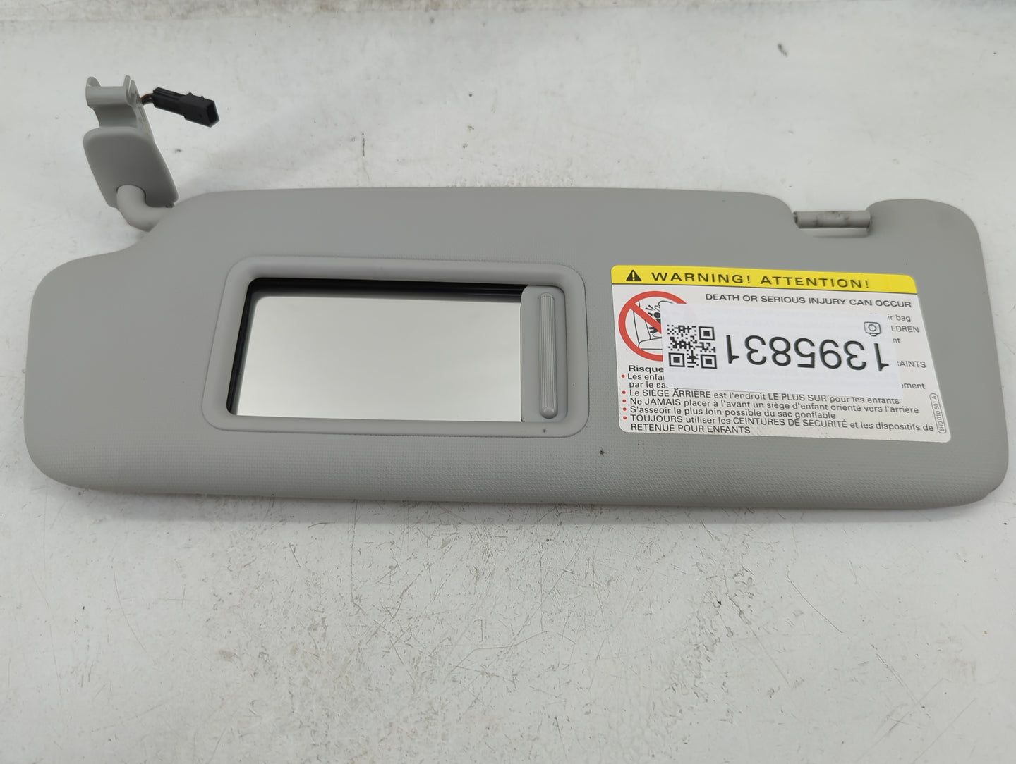 2013-2016 Audi A4 Sun Visor Shade Replacement Driver Left Mirror Fits Fits 2013 2014 2015 2016 OEM Used Auto Parts - Oemused