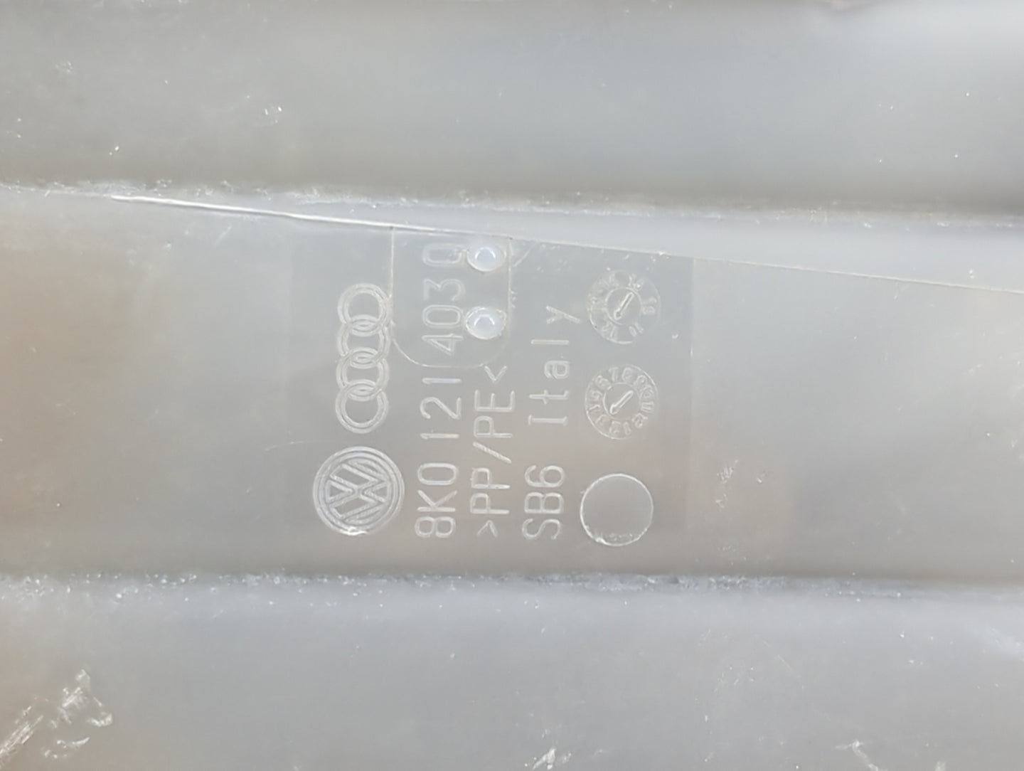 2013-2016 Audi A4 Radiator Coolant Overflow Expansion Tank Bottle 1409571 - Oemusedautoparts1.com