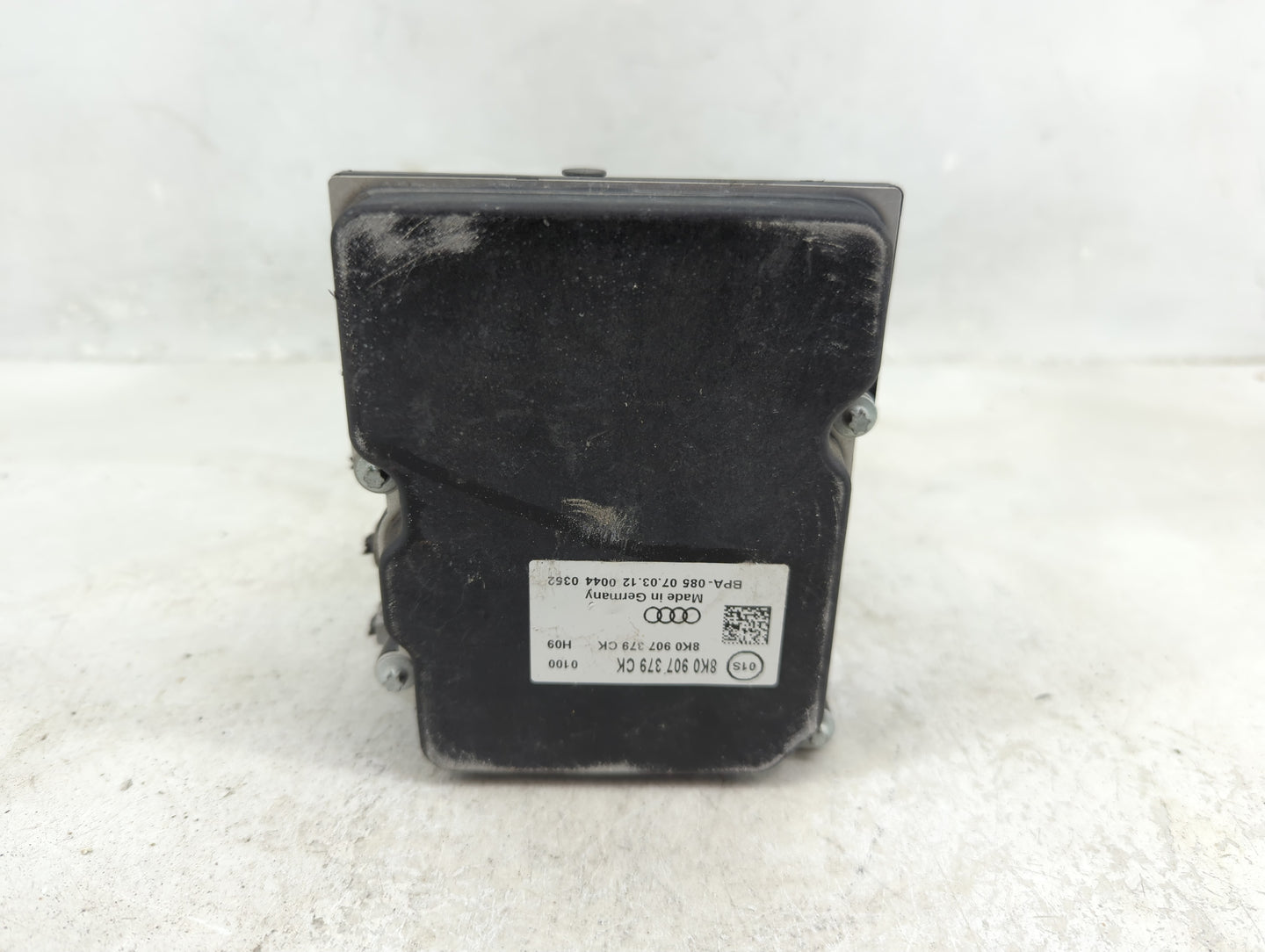 2013 Audi A4 ABS Pump Control Module Replacement P/N:8K0 907 379 CK Fits OEM Used Auto Parts - Oemusedautoparts1.com