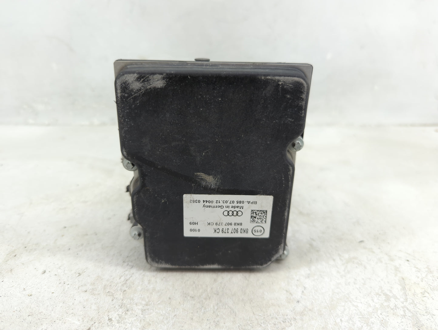 2013 Audi A4 ABS Pump Control Module Replacement P/N:8K0 907 379 CK Fits OEM Used Auto Parts - Oemusedautoparts1.com