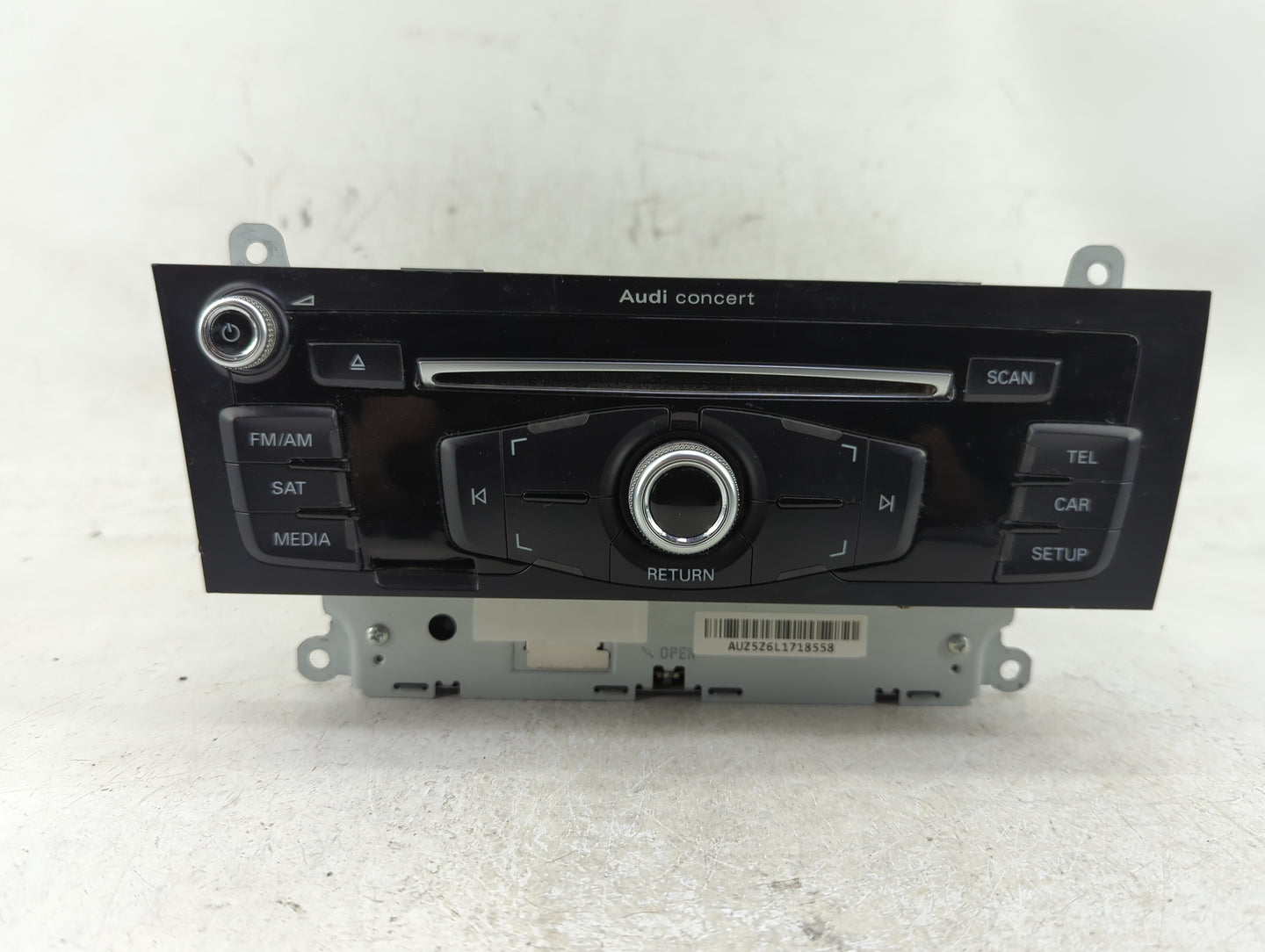 2013-2016 Audi A4 Radio AM FM Cd Player Receiver Replacement P/N:8R1035186B Fits Fits 2013 2014 2015 2016 2017 OEM Used Auto