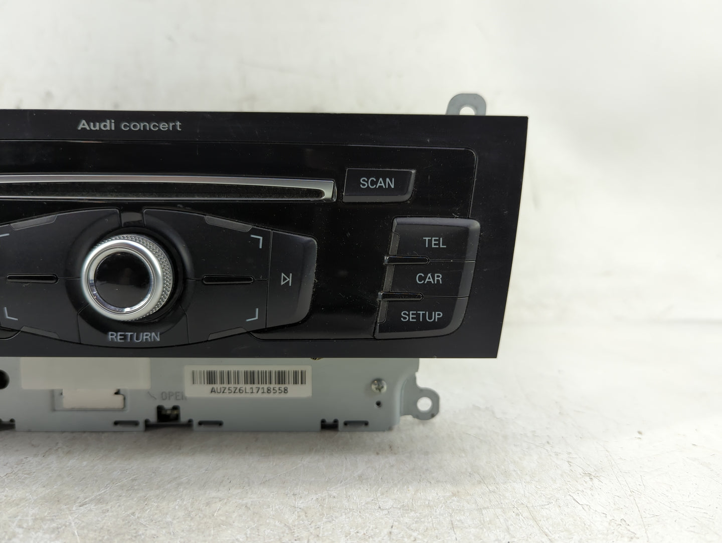 2013-2016 Audi A4 Radio AM FM Cd Player Receiver Replacement P/N:8R1035186B Fits Fits 2013 2014 2015 2016 2017 OEM Used Auto
