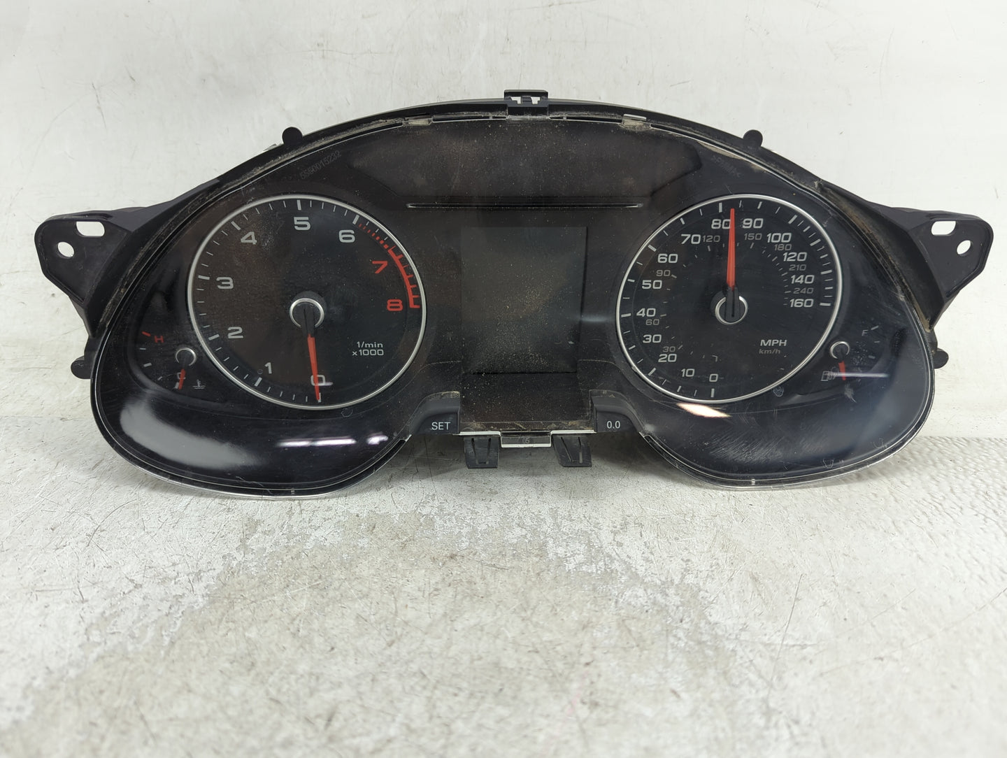 2013 Audi A4 Instrument Cluster Speedometer Gauges P/N:8K0920950P Fits OEM Used Auto Parts - Oemusedautoparts1.com