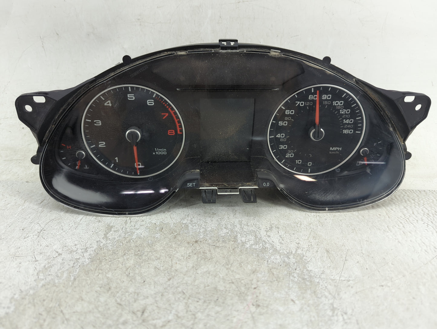 2013 Audi A4 Instrument Cluster Speedometer Gauges P/N:8K0920950P Fits OEM Used Auto Parts - Oemusedautoparts1.com