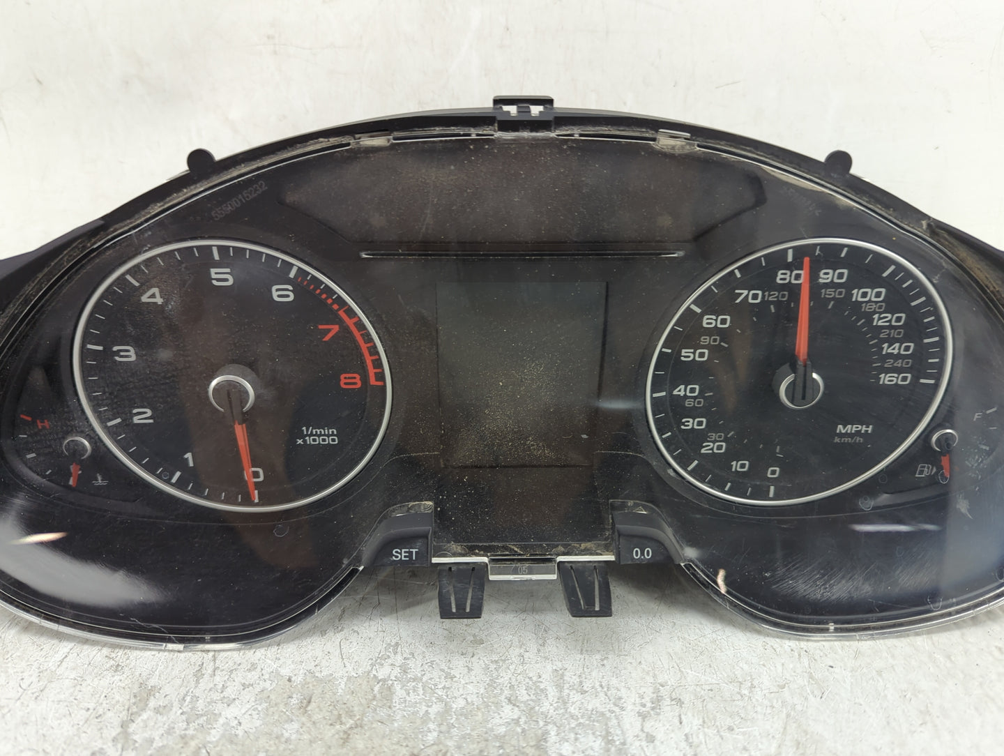 2013 Audi A4 Instrument Cluster Speedometer Gauges P/N:8K0920950P Fits OEM Used Auto Parts - Oemusedautoparts1.com