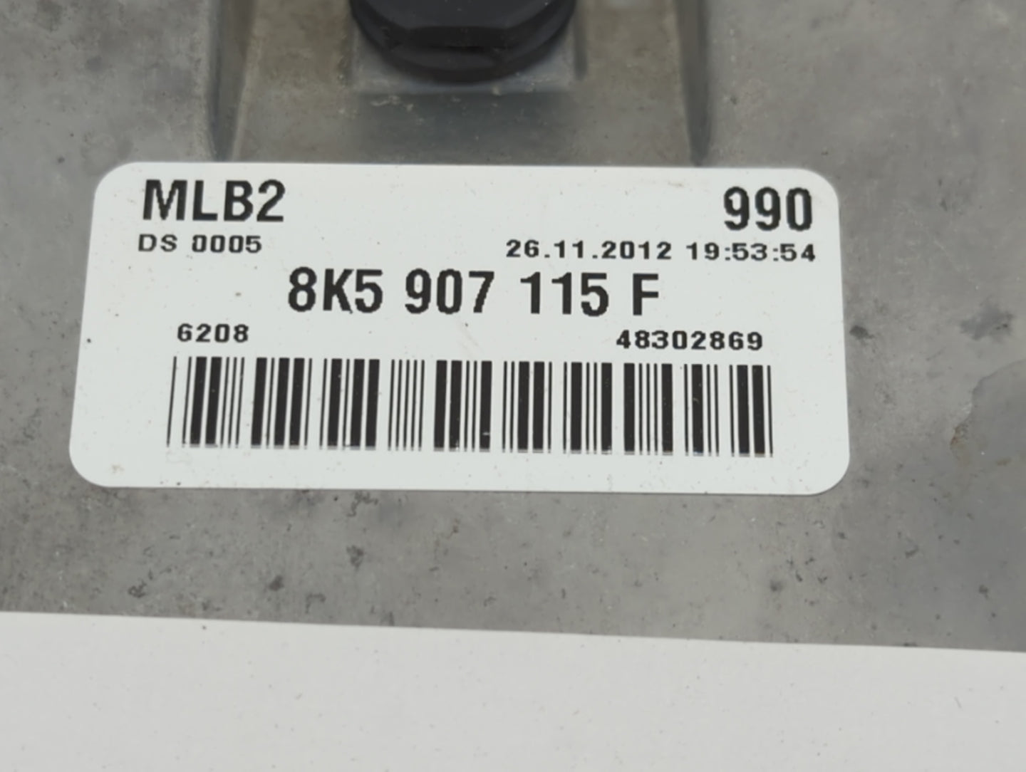 2013-2016 Audi A4 PCM Engine Control Computer ECU ECM PCU OEM P/N:8K5907115F Fits Fits 2013 2014 2015 2016 OEM Used Auto Par
