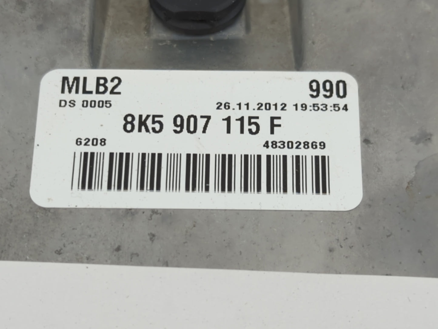 2013-2016 Audi A4 PCM Engine Control Computer ECU ECM PCU OEM P/N:8K5907115F Fits Fits 2013 2014 2015 2016 OEM Used Auto Par
