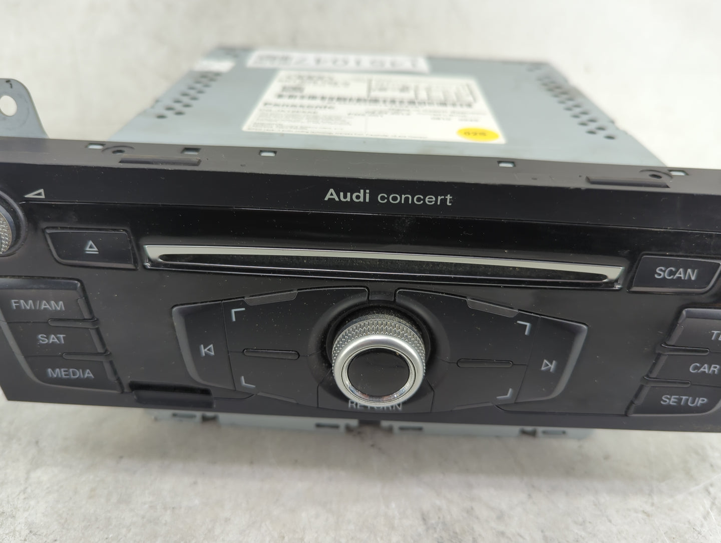 2013-2016 Audi A4 Radio AM FM Cd Player Receiver Replacement P/N:8R1035186Q CQ-JA12E6AE Fits Fits 2013 2014 2015 2016 OEM Us