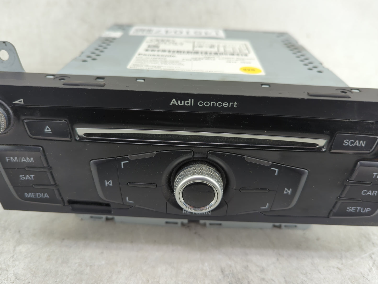 2013-2016 Audi A4 Radio AM FM Cd Player Receiver Replacement P/N:8R1035186Q CQ-JA12E6AE Fits Fits 2013 2014 2015 2016 OEM Us