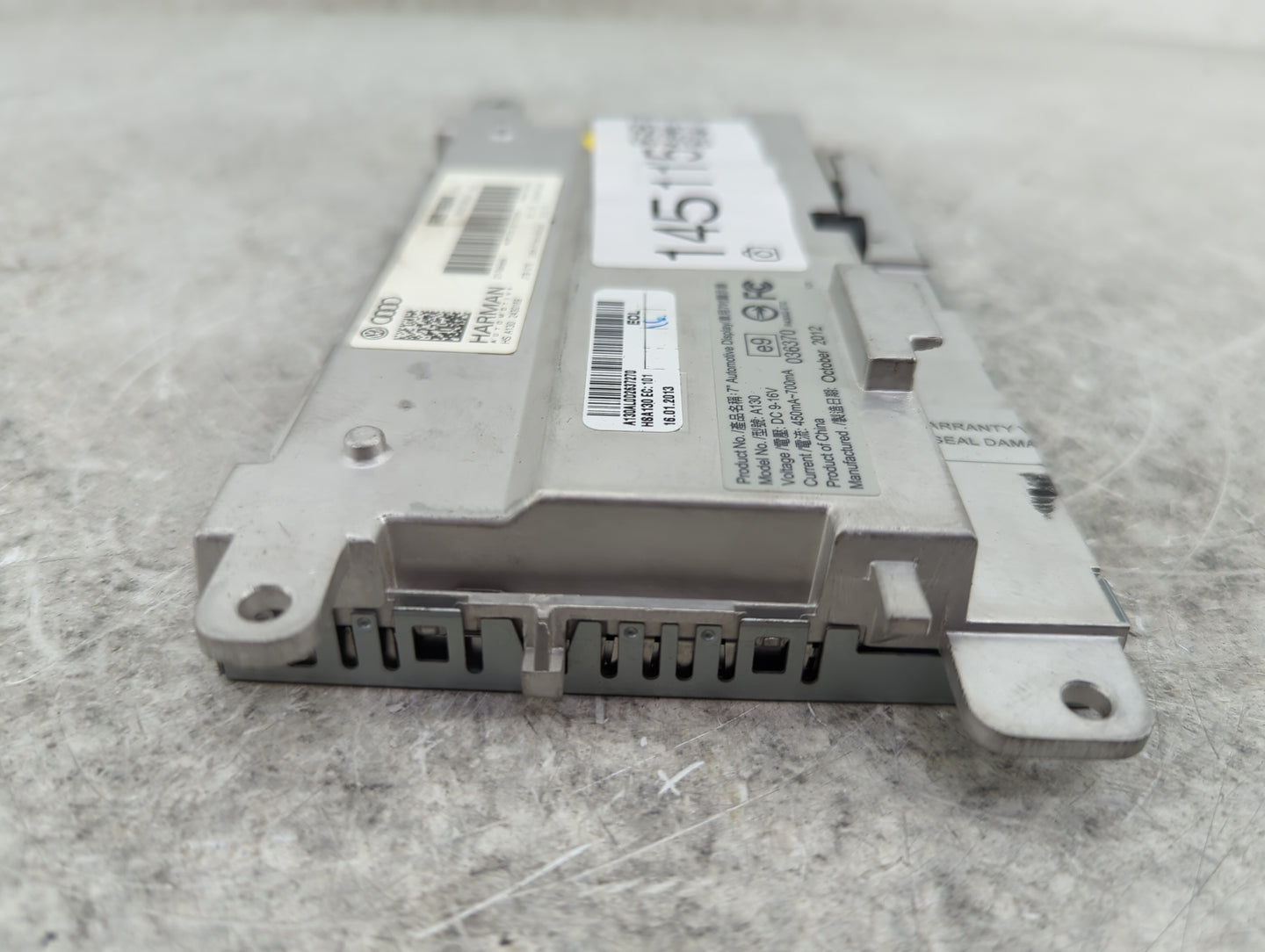 2013-2016 Audi A4 Information Display Screen - Oemusedautoparts1.com