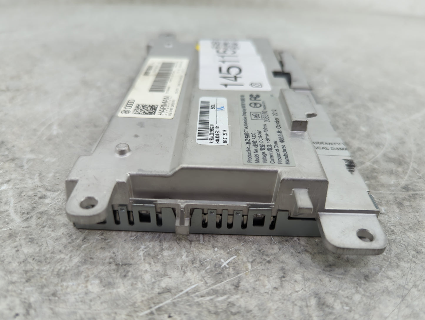 2013-2016 Audi A4 Information Display Screen - Oemusedautoparts1.com