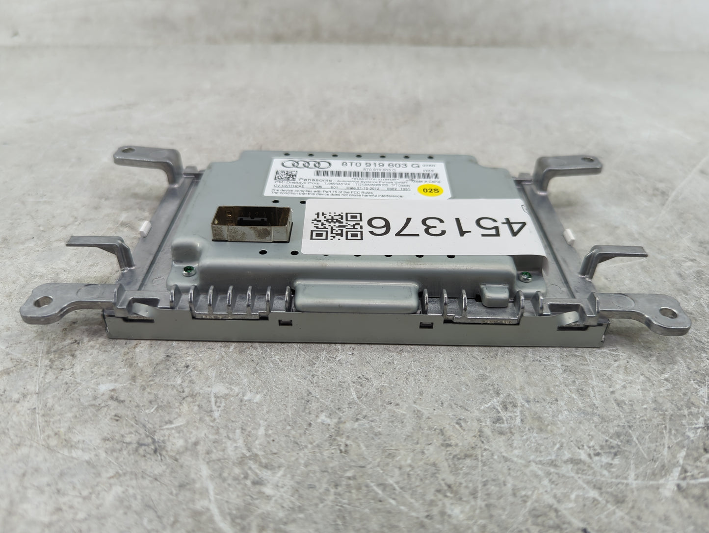 2013-2016 Audi A4 Information Display Screen - Oemusedautoparts1.com