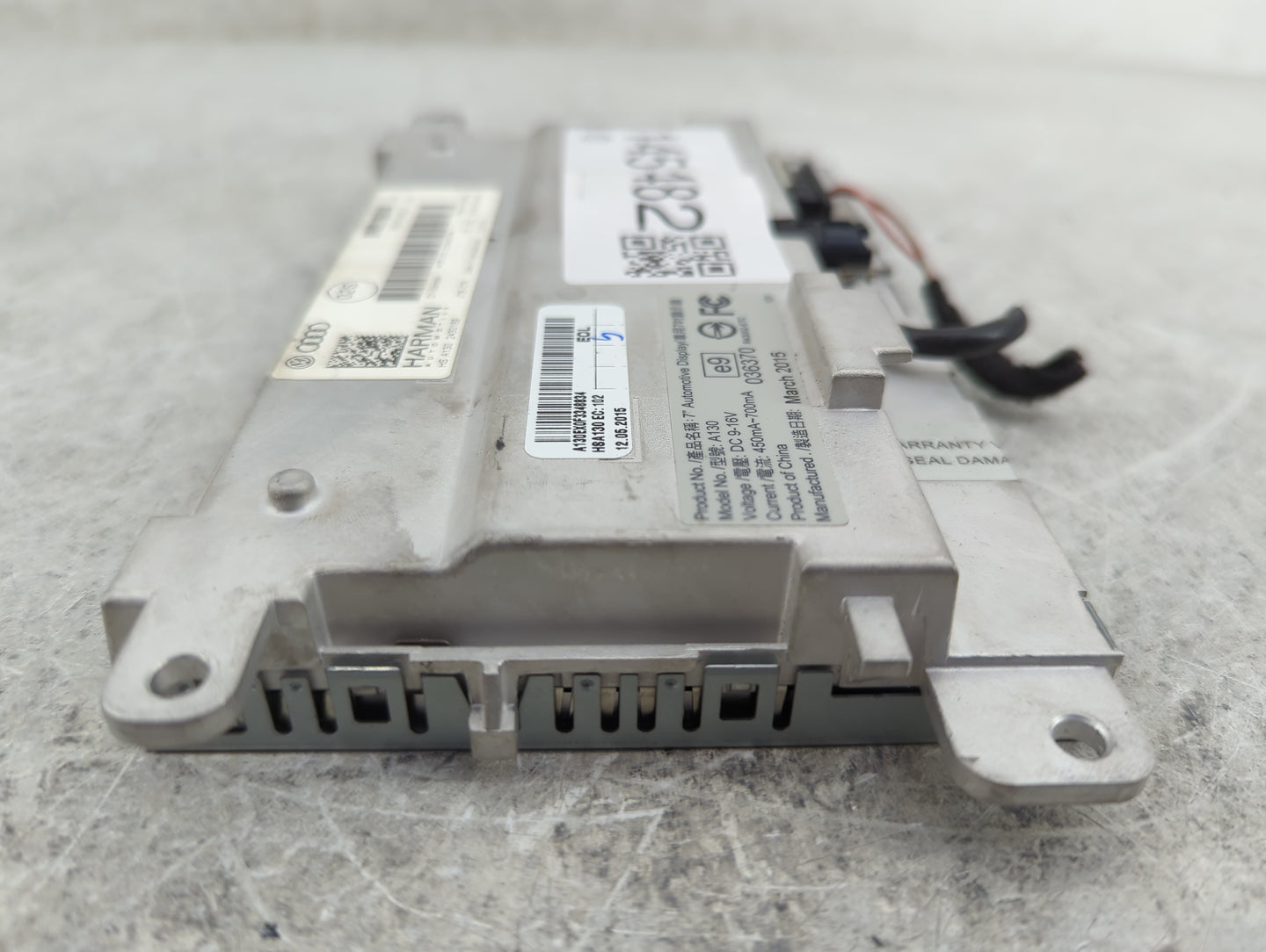 2013-2016 Audi A4 Information Display Screen - Oemusedautoparts1.com