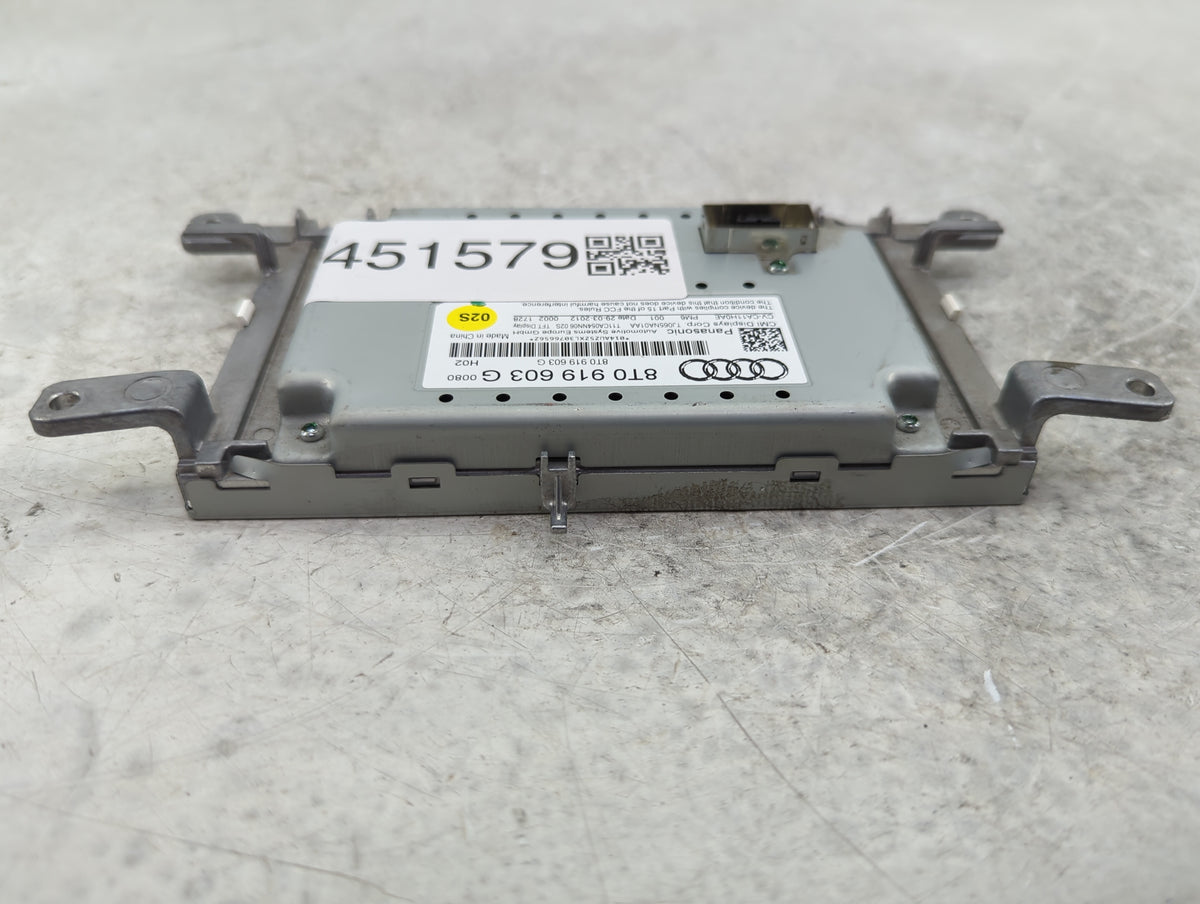 2009-2016 Audi A4 Information Radio Display Screen 1451579 - Oemusedautoparts1.com