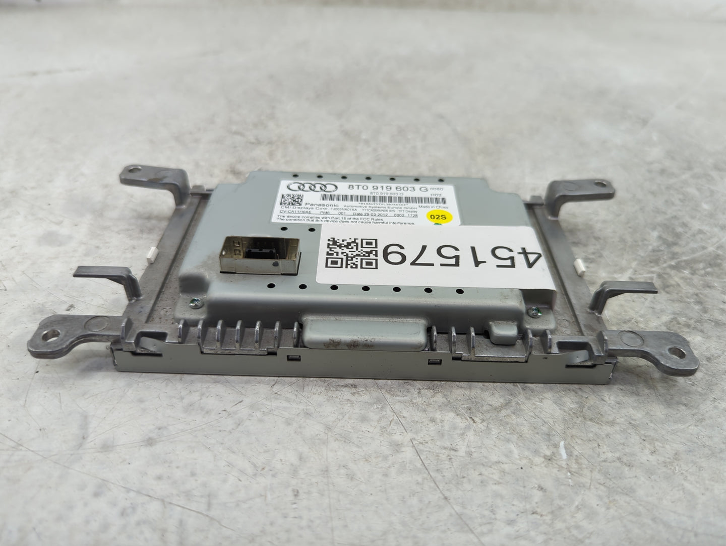 2009-2016 Audi A4 Information Display Screen - Oemusedautoparts1.com