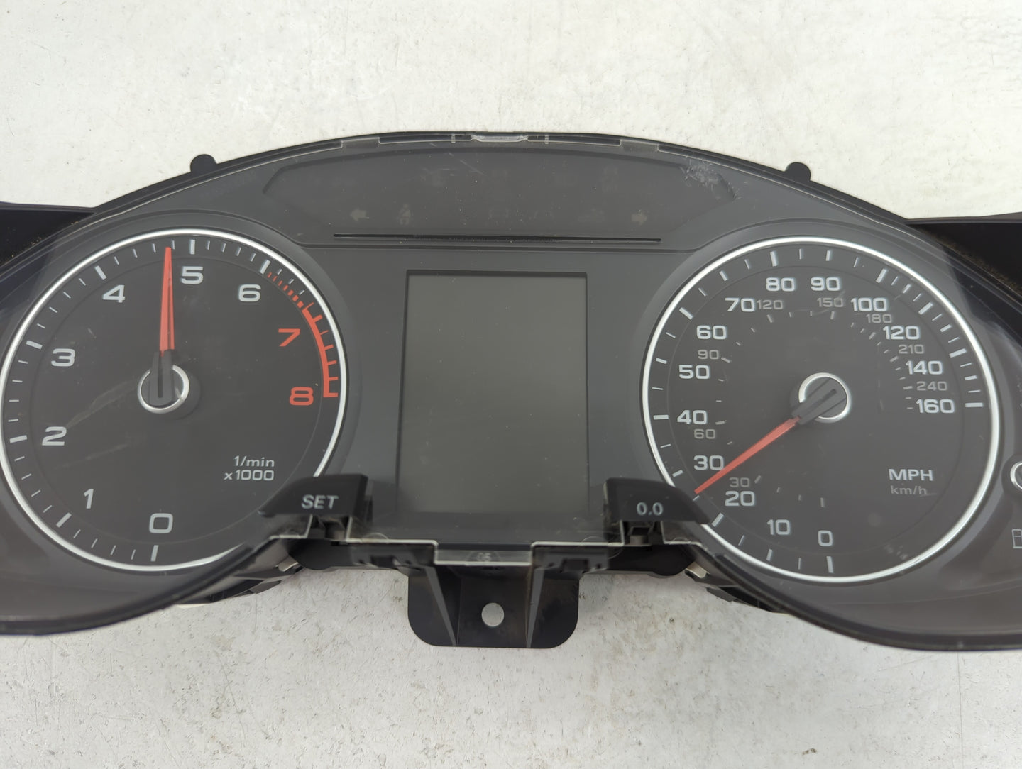 2013 Audi A4 Instrument Cluster Speedometer Gauges P/N:8K0920982D Miles:63K Fits OEM Used Auto Parts - Oemusedautoparts1.com