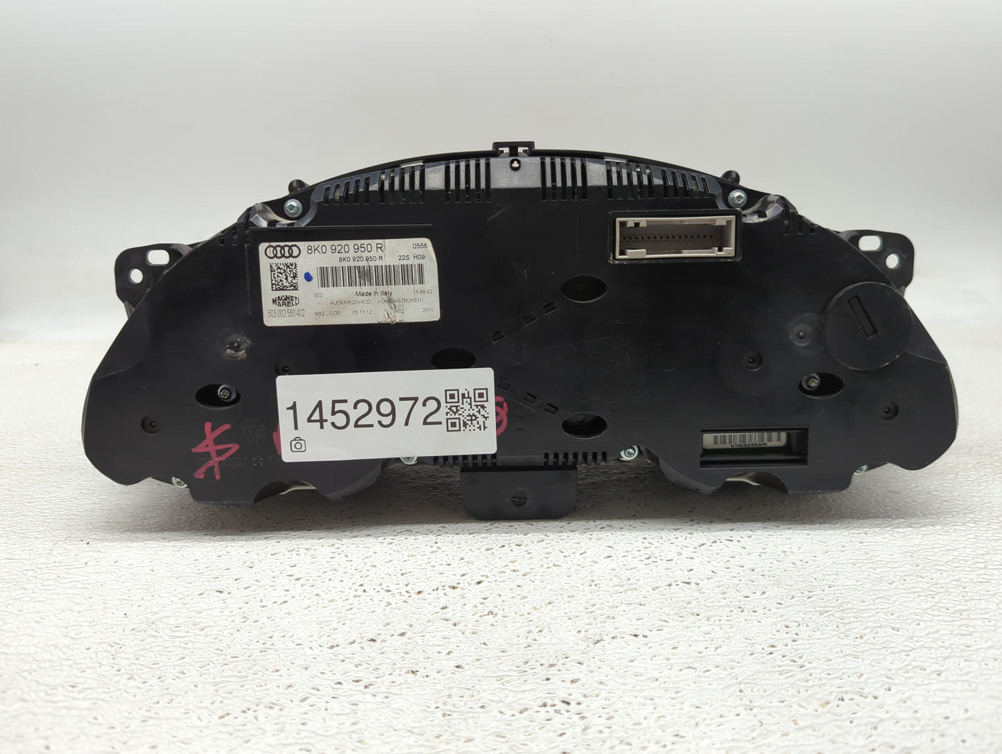2013-2016 Audi A4 Instrument Cluster Speedometer Gauges P/N:8K0920950R 503002560402 Fits Fits 2013 2014 2015 2016 OEM Used A