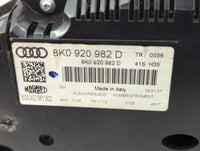 2013-2016 Audi A4 Instrument Cluster Speedometer Gauges P/N:8K0920982D 503002561302 Miles:137K Fits Fits 2013 2014 2015 2016