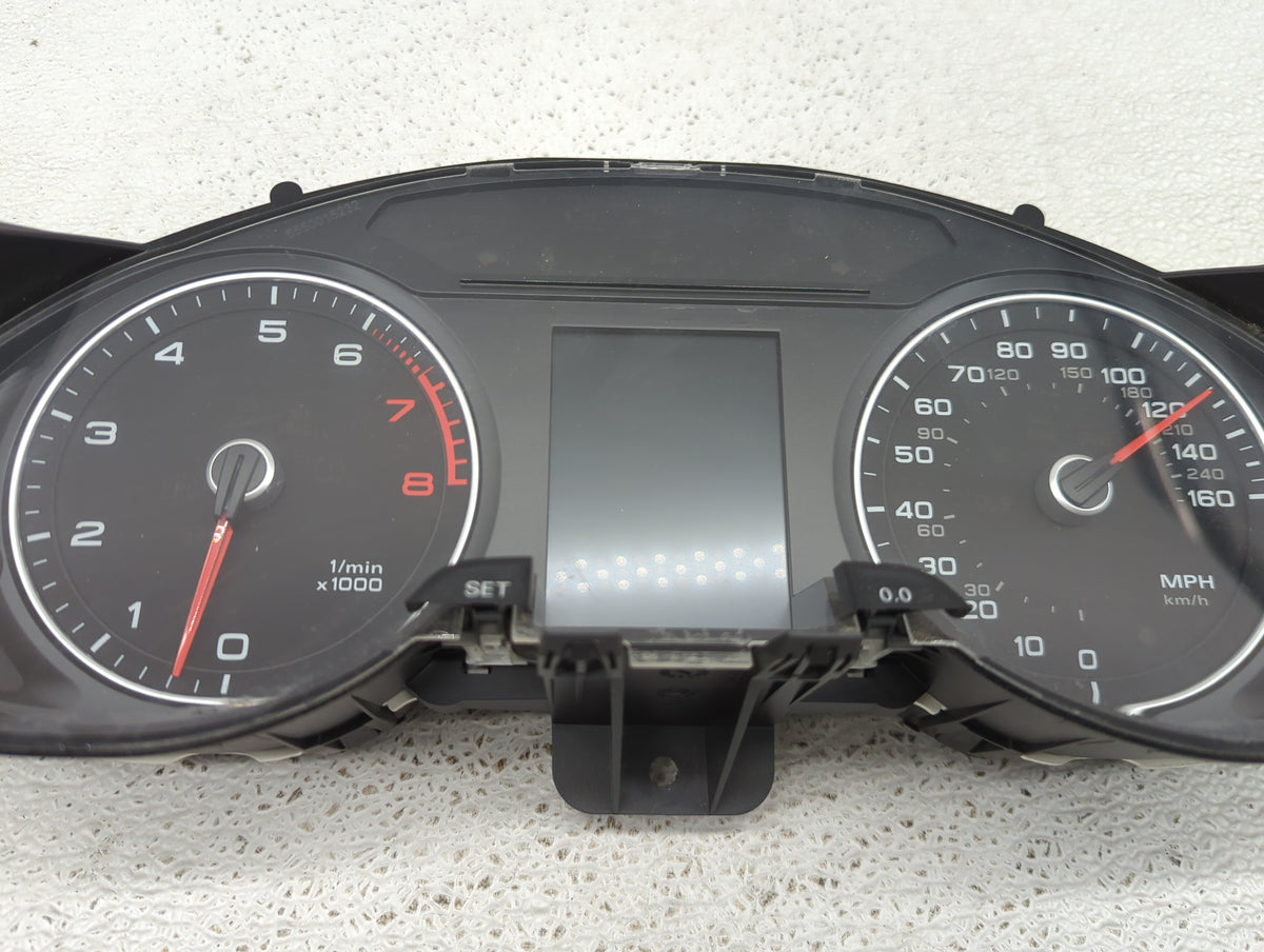 2013 Audi A4 Instrument Cluster Speedometer Gauges P/N:8K0920950R 503002560402 Miles:79K Fits OEM Used Auto Parts - Oemuseda