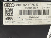 2013 Audi A4 Instrument Cluster Speedometer Gauges P/N:8K0920950R 503002560402 Miles:79K Fits OEM Used Auto Parts - Oemuseda