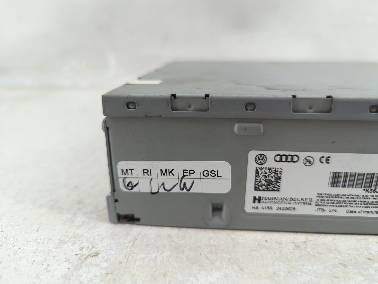 2013 Audi A4 Radio AM FM Cd Player Receiver Replacement P/N:0023 0542 4G0 035 082 E Fits Fits 2010 2011 2012 2014 2015 2016 