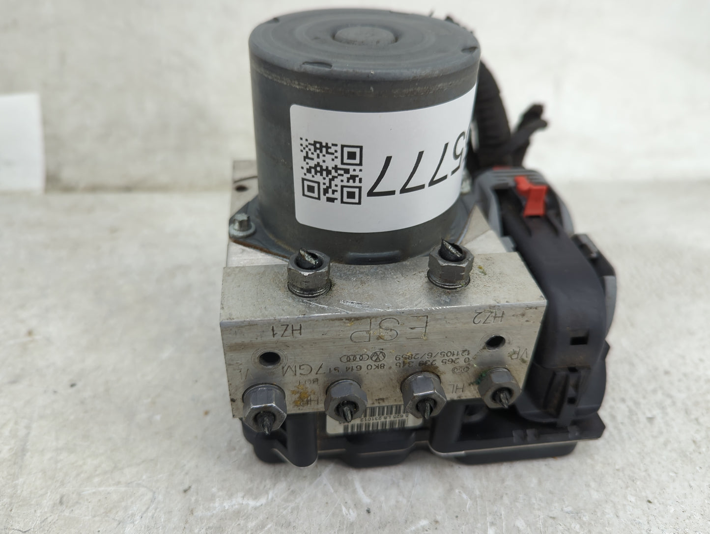2013 Audi A4 ABS Pump Control Module Replacement P/N:8K0907379CK 0265239316, 8K0614517GM Fits OEM Used Auto Parts - Oemuseda