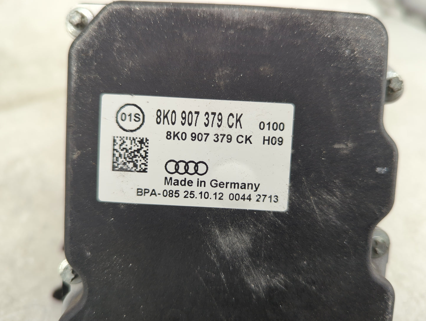 2013 Audi A4 ABS Pump Control Module Replacement P/N:8K0907379CK 0265239316, 8K0614517GM Fits OEM Used Auto Parts - Oemuseda