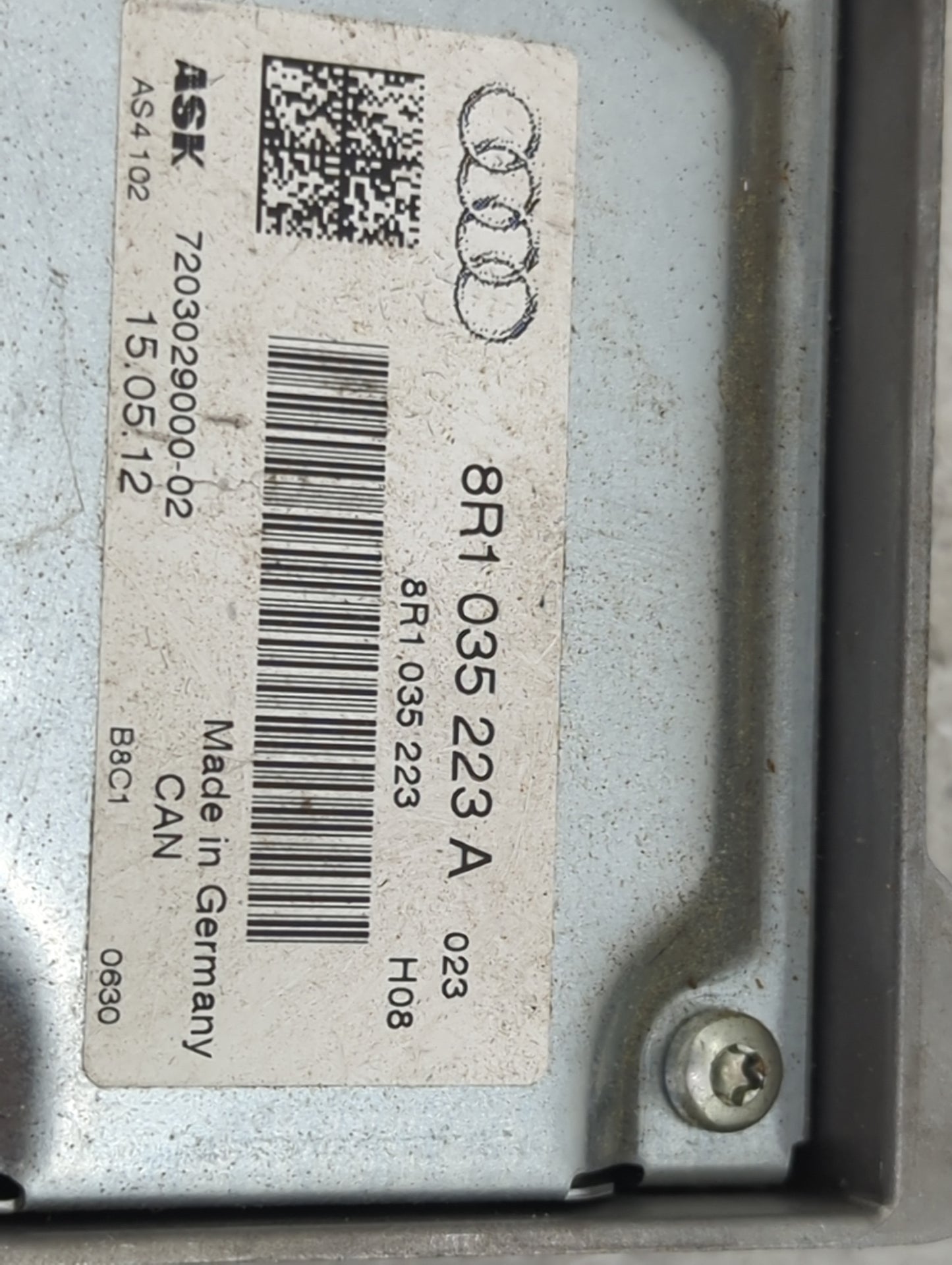 2013-2016 Audi A4 Radio Speaker Amplifier 8r1035223a|8r1035223 - Oemusedautoparts1.com