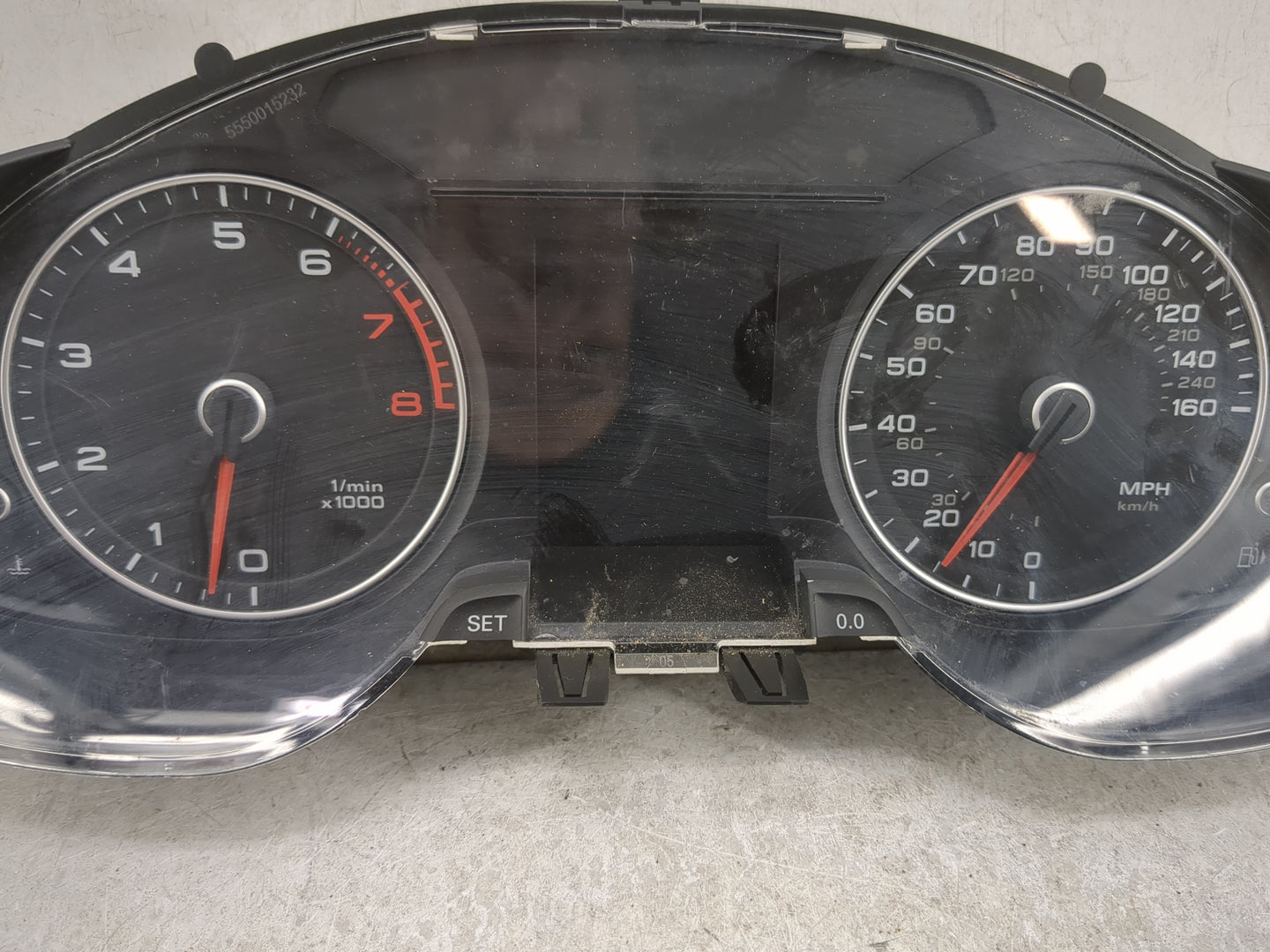 2013 Audi A4 Instrument Cluster Speedometer Gauges P/N:8K0 920 950 R Miles: Fits OEM Used Auto Parts - Oemusedautoparts1.com